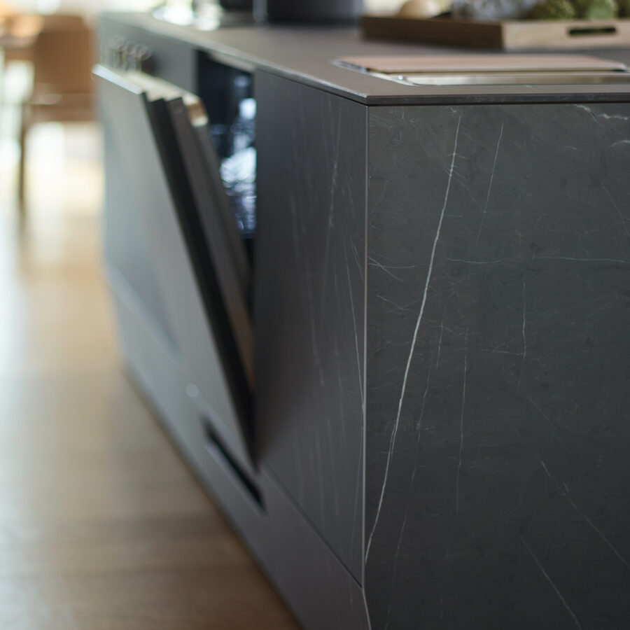 Cocina en Isla: Un Diseño Abierto y Contemporáneo